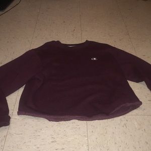Cropped Champion Crewneck